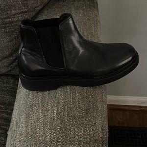 Black Leather Boots
